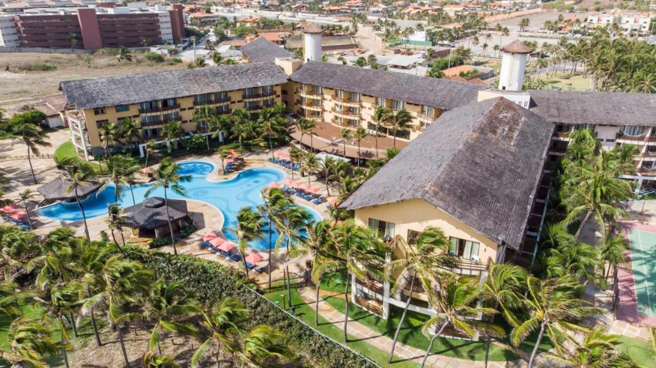 Apartamento Resort Ao Lado Do Parque Aquatico Porto Das Dunas - Pe Na Areia- Terreo Акуираз Екстериор снимка